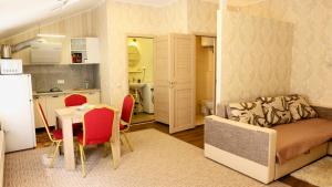 Kuchyň nebo kuchyňský kout v ubytování Tallinn Apartments K8 Free parking