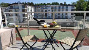 Balkon lub taras w obiekcie Słoneczne Tarasy
