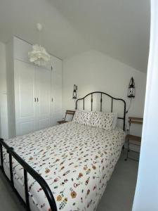 מיטה או מיטות בחדר ב-Apartman "Noa"