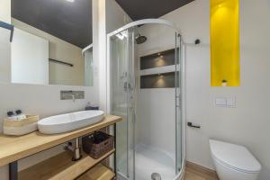 Ванная комната в Lukovo Villas