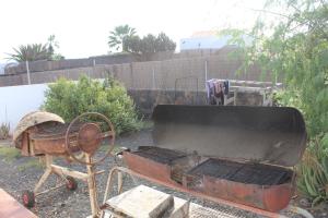Barbacoa disponible para clientes en el bed & breakfast