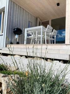 Balkón nebo terasa v ubytování Ecobeachvilla Buqez 9
