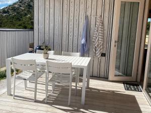 Balkón nebo terasa v ubytování Ecobeachvilla Buqez 9