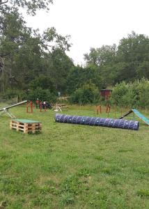 Zahrada ubytování Odensvi Vandrarhem