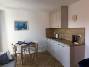 Kuchyňa alebo kuchynka v ubytovaní Apartamenty Julia APARTAMENTY OZONOWANE