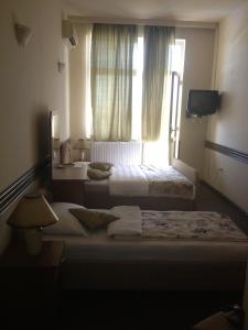 TV a/nebo společenská místnost v ubytování Motel Neno