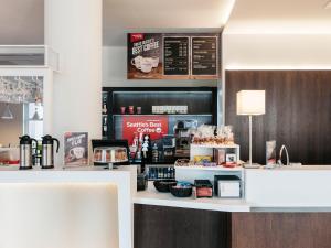 Eldhús eða eldhúskrókur á Holiday Inn Express Antwerpen City North by IHG