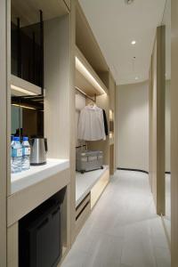 Η κουζίνα ή μικρή κουζίνα στο Jasper Young Hotel Banqiao