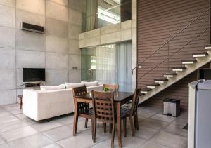 A seating area at K Gallery Hotel