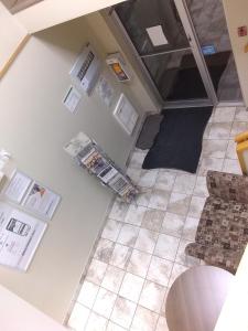 Koupelna v ubytování Econo Lodge