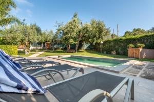 Πισίνα στο ή κοντά στο Casa Pequeña Crestatx