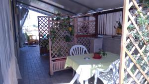 Patio nebo venkovní prostory v ubytování Camera a Palermo