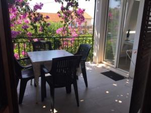 Balkón nebo terasa v ubytování Apartmani Stula