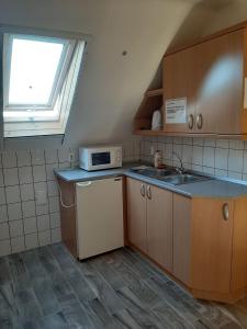 A kitchen or kitchenette at HARTMANN PANZIÓ