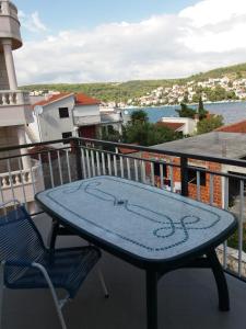 Balkón nebo terasa v ubytování Ferienhaus Zlata