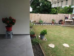 Zahrada ubytování Villa Bananier
