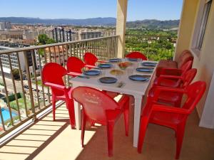 Balkon lub taras w obiekcie NEPTUNO GANDIA Primera Línea - Alquiler Familias