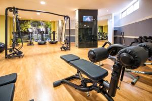 Fitness centrum a/nebo fitness zařízení v ubytování Umbriaverde Sporting & Resort