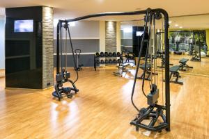 Fitness centrum a/nebo fitness zařízení v ubytování Umbriaverde Sporting & Resort