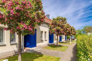 Zahrada ubytování Ferienwohnung Abendstimmung mit Terrasse