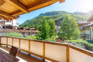 Un balcon sau o terasă la Hotel Ristorante Lewald