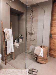 Een badkamer bij Pr' Kramarju - House in the heart of Kobarid