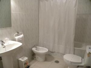 Koupelna v ubytování Hostal Las Fuentes