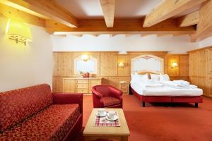 Postel nebo postele na pokoji v ubytování Hotel Gries