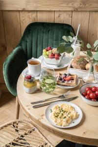 Jedlo v ubytovaní bed & breakfast alebo blízkom okolí