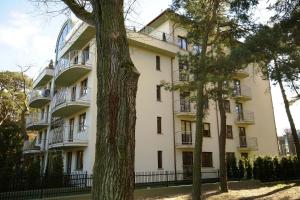 Budynek, w którym mieści się apartament