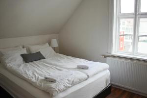 Postel nebo postele na pokoji v ubytování Mánagisting Guesthouse