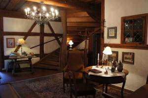 Istumisnurk majutusasutuses Hotel Schwarzer Adler