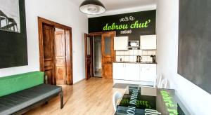 Kuchyň nebo kuchyňský kout v ubytování Czech Inn