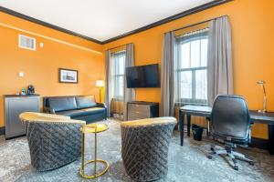 Sjónvarps- og/eða afþreyingartæki á Hotel Clarendon
