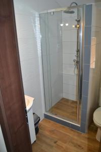 A bathroom at Reštaurácia-penzión ALTANA