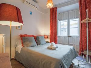 A bed or beds in a room at San esteban medio