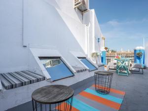 A balcony or terrace at San esteban medio