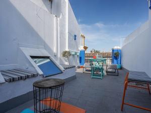 A balcony or terrace at San esteban medio