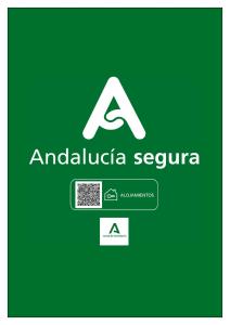 un logo pour un siège d’anablula sur fond vert dans l'établissement Hotel Torre De Los Guzmanes, à La Algaba