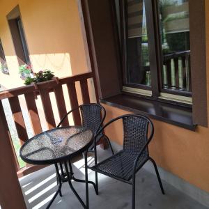 Balkón alebo terasa v ubytovaní Apartament Na Rozdrożu