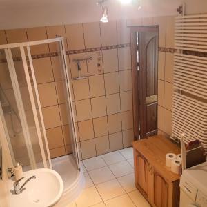 Ванна кімната в Apartament Na Rozdrożu