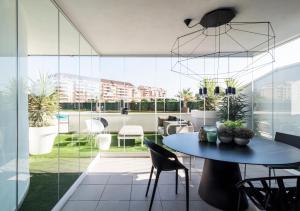 Balkón nebo terasa v ubytování Cabrera Flat Denia