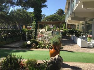 Zahrada ubytování Hotel Sahara