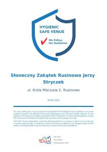 a screenshot of the kuala lumpur safe venue website at Sloneczny Zakatek Rusinowo Jerzy Stryczek in Rusinowo