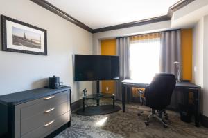 Sjónvarps- og/eða afþreyingartæki á Hotel Clarendon