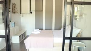 Koupelna v ubytování siviri suites