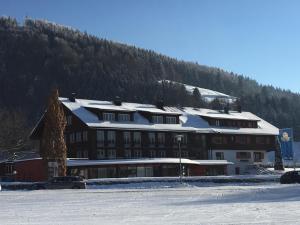 Hotel Evviva v zimě