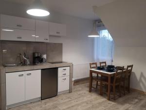 Kuchnia lub aneks kuchenny w obiekcie ApartDębki