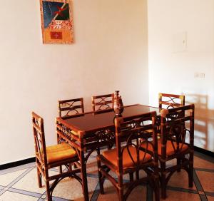 Posezení v ubytování Appartement Afgo Ouarzazate