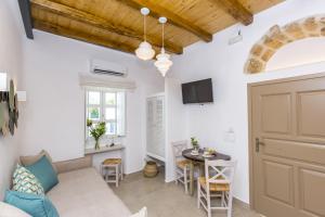 Et tv og/eller underholdning på Ep'Avlis Boutique Apartments